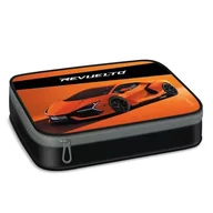 Piórniki - Ars Una: Wielopoziomowy piórnik Lamborghini - miniaturka - grafika 1