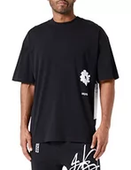 Koszulki męskie - HUGO Diore t-shirt męski, czarny (Black1), XXL - miniaturka - grafika 1