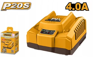 Ingco FCLI20411E 4,0A charger for 20V Li-ion batteries - Ładowarki i akumulatory - miniaturka - grafika 1