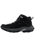 Buty trekkingowe damskie - Jack Wolfskin Buty turystyczne "Vojo Tour" w kolorze czarno-szarym - miniaturka - grafika 1