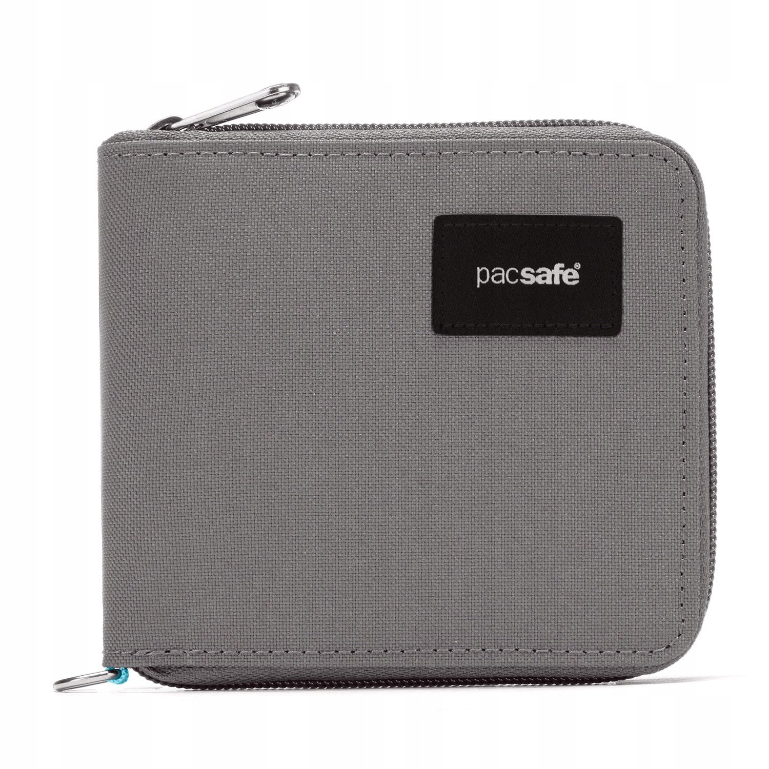 Portfel męski mały Rfid Pacsafe szary