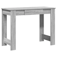 Biurka - Biurko, szary dąb sonoma, 100x45x75 cm, materiał d - miniaturka - grafika 1