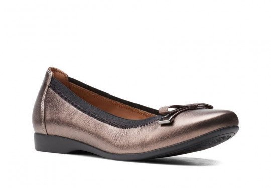 Un Darcey Bow E [pebble metallic leather] - rozmiar 39