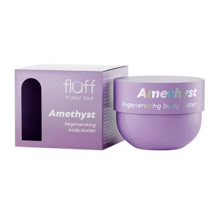 FLUFF In Your Soul Amethyst Body Butter Masło Do Ciała Z Ekstraktem Z Ametystu 150ml - Balsamy i kremy do ciała - miniaturka - grafika 1