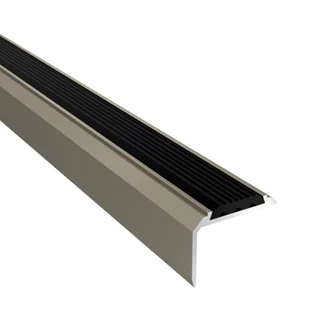 Arbiton Profil podłogowy PS6 schodowy tytan 1,2 m - Listwy przypodłogowe - miniaturka - grafika 1