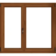 Okna - Lupol 2-szybowe fasadowe lakier kolor afromozja O35 R/RU 1465x1435 mm - miniaturka - grafika 1