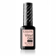 Odżywki do paznokci - Eveline Vinyl Gel winylowy lakier do paznokci+top coat 2w1 202 12ml - miniaturka - grafika 1