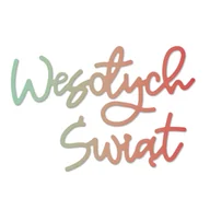 Scrapbooking - Wykrojnik dpCraft napis Wesołych Świąt - miniaturka - grafika 1