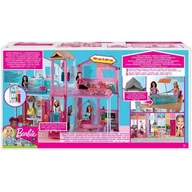 Domki dla lalek - Mattel Barbie Miejski domek DLY32 - miniaturka - grafika 1