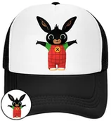 Czapki i chusty sportowe męskie - CZAPKA Z DASZKIEM BING DLA DZIECI LATO SIATKA CZARNA BEJSBOLÓWKA - miniaturka - grafika 1