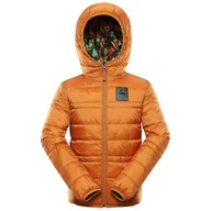 Kurtki i płaszcze dla chłopców - Dziecięca kurtka zimowa Alpine Pro Eromo Rozmiar dziecięcy: 116-122 / Kolor: pomarańczowy - miniaturka - grafika 1