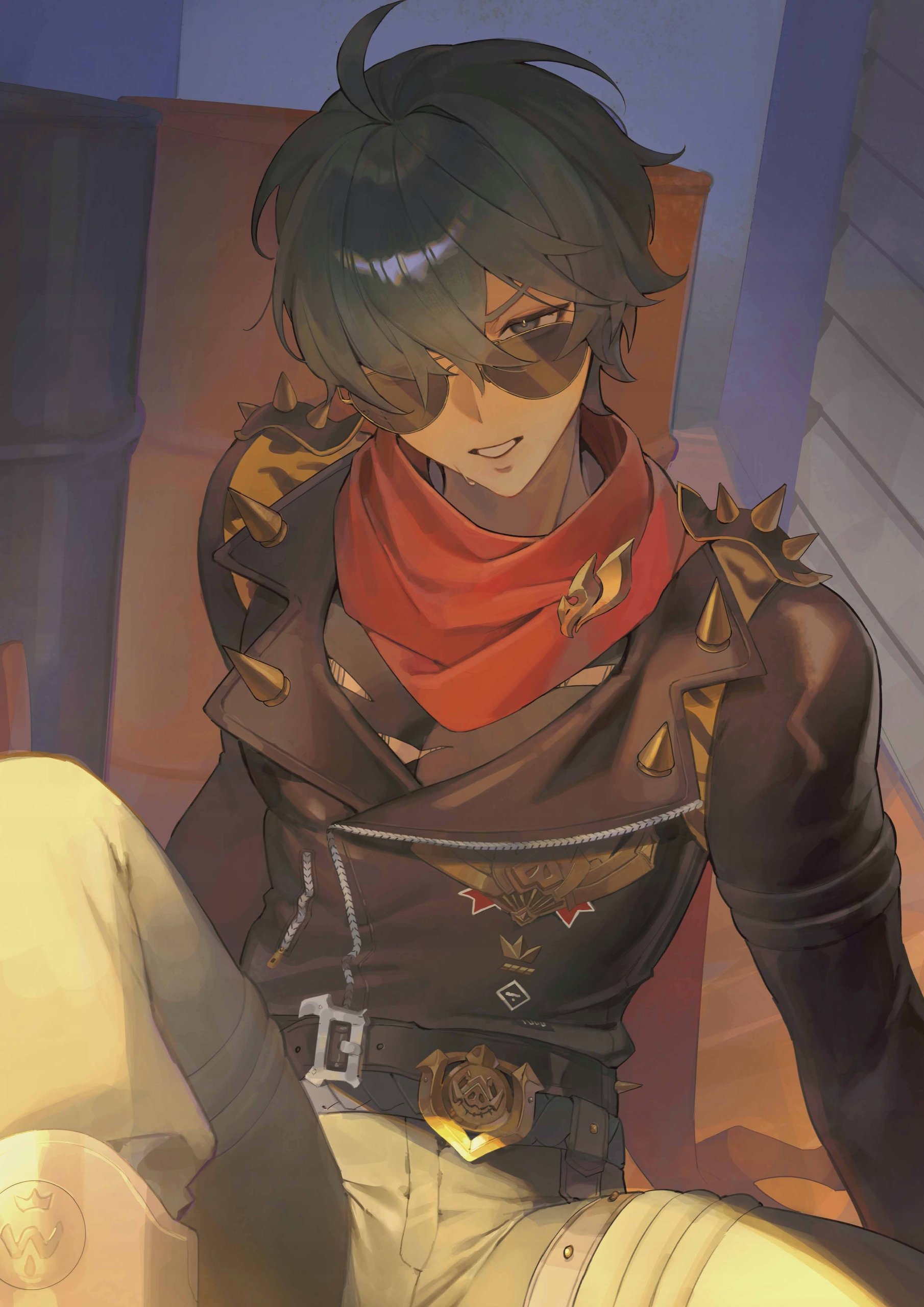 Plakat A3 Zenless Zone Zero Zzz Anime Gra Lighter