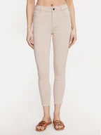 Spodnie damskie - Morgan Jeansy 241-POLIA1 Beżowy Skinny Fit - miniaturka - grafika 1