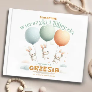 BAJKI I Wierszyki personalizowane Imieniem Dziecka Króliczki - Książki edukacyjne - miniaturka - grafika 1