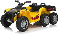 Pojazdy elektryczne dla dzieci - Pojazd Quad Sport TX ATV Żółty - miniaturka - grafika 1
