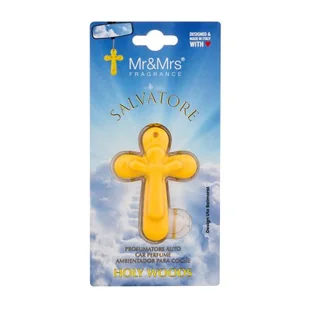 Mr&Mrs Fragrance Salvatore Holy Woods Yellow Zapach samochodowy 1 szt - Zapachy samochodowe - miniaturka - grafika 1