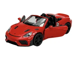 WELLY PORSCHE 718 SPYDER RS BEZ DACHU CZERWONY 1:34 SAMOCHÓD NOWY METALOWY MODEL - Samochody i pojazdy dla dzieci WELLY PORSCHE 718 SPYDER RS BEZ DACHU CZERWONY 1:34 SAMOCHÓD NOWY METALOWY MODEL - Samochody i pojazdy dla dzieci - miniaturka - grafika 1