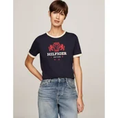 Koszulki i topy damskie - Tommy Hilfiger T-shirt | Regular Fit - miniaturka - grafika 1