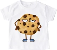 Koszulki dla chłopców - Koszulka dla chłopca z ciastkiem - miniaturka - grafika 1