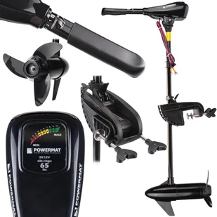 Powermat Elektryczny silnik do łodzi PM-ESZ-65H 750W - Silniki elektryczne i akcesoria - miniaturka - grafika 1