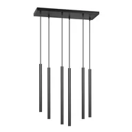 Lampy sufitowe - Emibig SELTER 6 BLACK 552/6 lampa wisząca 6x20W/G9 IP20 552/6 - miniaturka - grafika 1