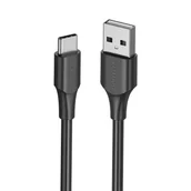 Kable - Kabel USB 2.0 do USB-C Vention CTHBD 3A 0,5m czarny - miniaturka - grafika 1