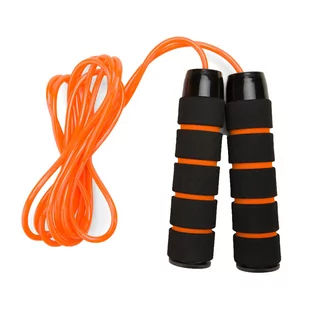Skakanka Sveltus PVC Weighted Jump pomarańczowa 2712 OS - Skakanki - miniaturka - grafika 1