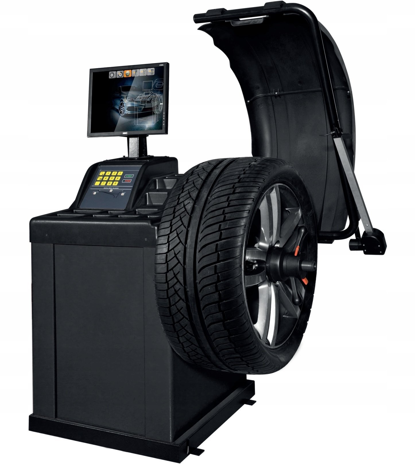 Wyważarka automatyczna do kół osobowych i dostawczych 230V 9 trybów