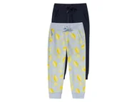 Spodnie i spodenki dla dziewczynek - lupilu® Spodnie dresowe dziewczęce z bawełną (Niebieski, 122/128) - miniaturka - grafika 1