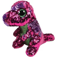 Maskotki i pluszaki - Ty Inc BOOS Flippables STOMPY dinozaur cekinowy 15cm 36262 - miniaturka - grafika 1