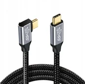 Kable - Kabel Kątowy Usb-C Usb-C  3.1 Power Delivery 100W Qc 4.0 5A 1M - miniaturka - grafika 1