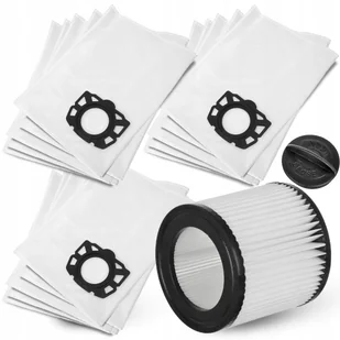 15x Worki + Filtr Zmywalny do Odkurzacza Karcher Wd3 Kfi 357 Se Wd2 Plus - Worki do odkurzaczy 15x Worki + Filtr Zmywalny do Odkurzacza Karcher Wd3 Kfi 357 Se Wd2 Plus - Worki do odkurzaczy - miniaturka - grafika 1