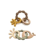 Gryzaki dla dzieci - Zestaw Dwóch Gryzaków [Kolor Ciemnozielony] - miniaturka - grafika 1