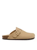 Klapki i japonki damskie - Geox Klapki D Brionia D65LSA 00032 C6738 Beżowy - miniaturka - grafika 1