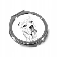 Lusterka do makijażu - Dog argentyński Lusterko kieszonkowe składane - miniaturka - grafika 1