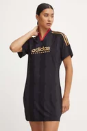 Sukienki - adidas sukienka Tiro kolor czarny mini prosta JG1324 - miniaturka - grafika 1