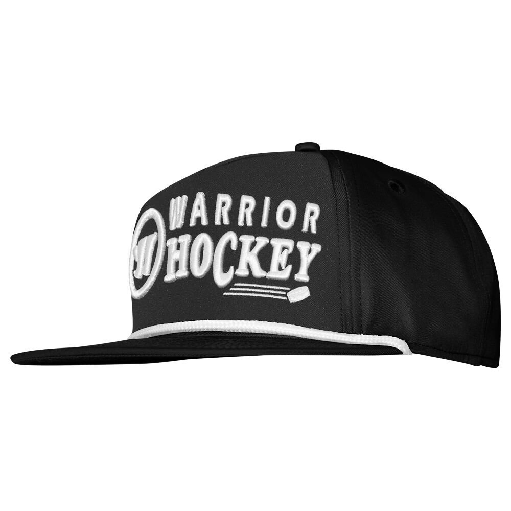 Męska czapka z daszkiem Warrior Covert Sport Rope Hockey Snap Black Black