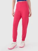 Spodnie damskie - 4F Spodnie damskie dresowe joggery 4FRSS25TTROF1398-54S Różowy Roz. M - miniaturka - grafika 1