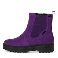 Botki damskie - Tamaris Comfort Damskie 8-86421-41 skórzane Comfort Fit wymienna wkładka Duotex botki, fioletowe, 37 EU, purpurowy, 37 EU Weit - miniaturka - grafika 1