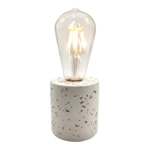 Polux LASTRYKO USB cement Lampa stołowa dekoracyjna led 315199 315199 - Lampy stojące - miniaturka - grafika 1