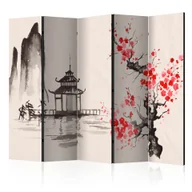 Parawany - Parawan 5-częściowy - Budka senseia II [Room Dividers] (rozmiar 225x172) - miniaturka - grafika 1