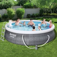 Baseny ogrodowe - Bestway Basen rozporowy Fast Set™ Ø457cm - miniaturka - grafika 1