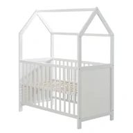 Łóżeczka i kojce - Białe łóżeczko 60x120 cm – Roba - miniaturka - grafika 1