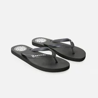 Klapki i japonki męskie - Męskie Japonki RIP CURL ICONS OF SURF BLOOM OPEN TOE 1AKMOT_431 – Czarny - miniaturka - grafika 1