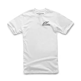 Alpinestars Męska koszulka Corporate biały M - Koszulki męskie - miniaturka - grafika 1