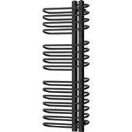 Grzejniki pokojowe - Mexen Ops grzejnik łazienkowy 1300 x 550 mm, 694 W, czarny - miniaturka - grafika 1