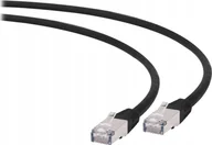 Pozostałe akcesoria sieciowe - GEMBIRD S/FTP Cat. 6A LSZH patch cord black 15m - miniaturka - grafika 1