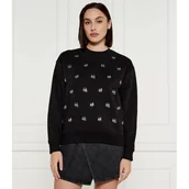 Bluzy damskie - Karl Lagerfeld Bluza Regular Fit - miniaturka - grafika 1