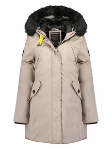 Geographical Norway Parka "Chrifa" w kolorze szarobrązowym - Kurtki damskie - miniaturka - grafika 1