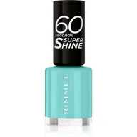 Lakiery do paznokci - Rimmel 60 Seconds Super Shine by Rita Ora lakier do paznokci 878 Roll In The Grass 8ml - miniaturka - grafika 1